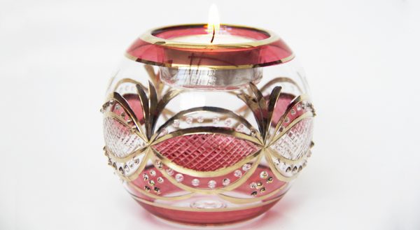 Candle Raised Garland - Red - Image 2