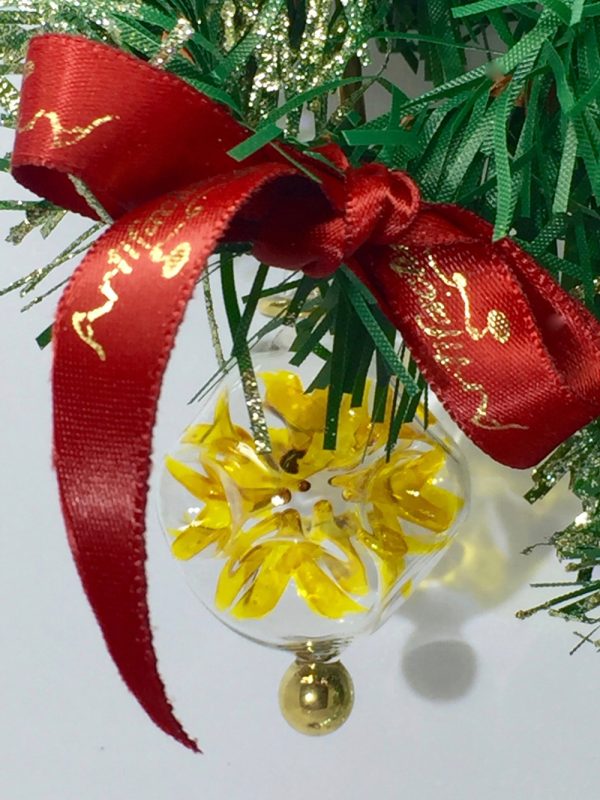 Firecracker Ornament (XS) ~ Yellow
