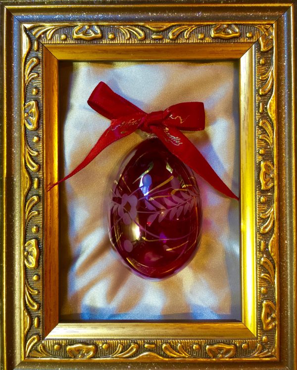 Garland Egg Ornament (M) ~ Purple - Image 2