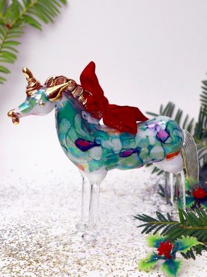 Unicorn Marbled - Green