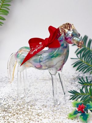 Horse - Marbled Green