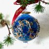Raised Garland Ornament (S,M,L) ~ Blue