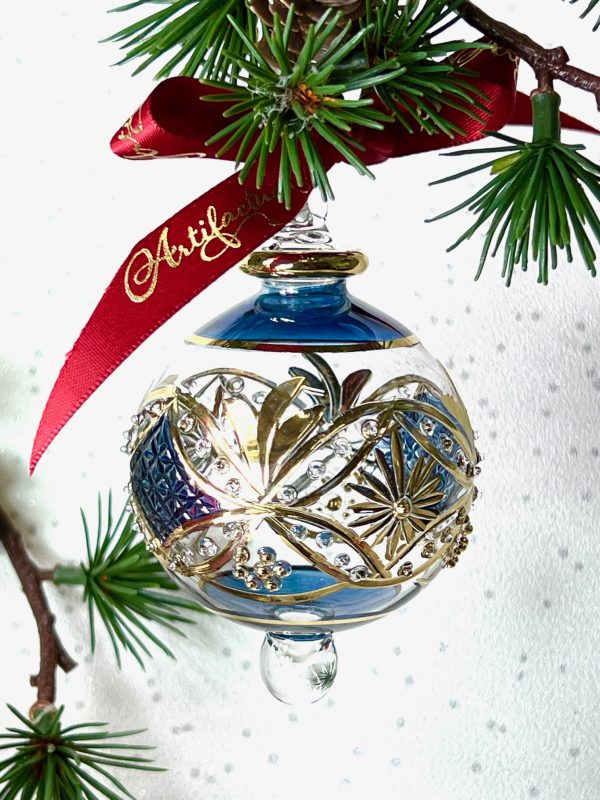 Victorian Star Ornament (S,M,L) ~ Blue