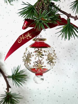 Starburst Ornament (XS,S,M) ~ Red