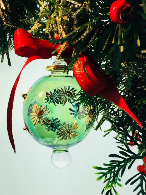 Starflash Ornament (S,M) ~ Green