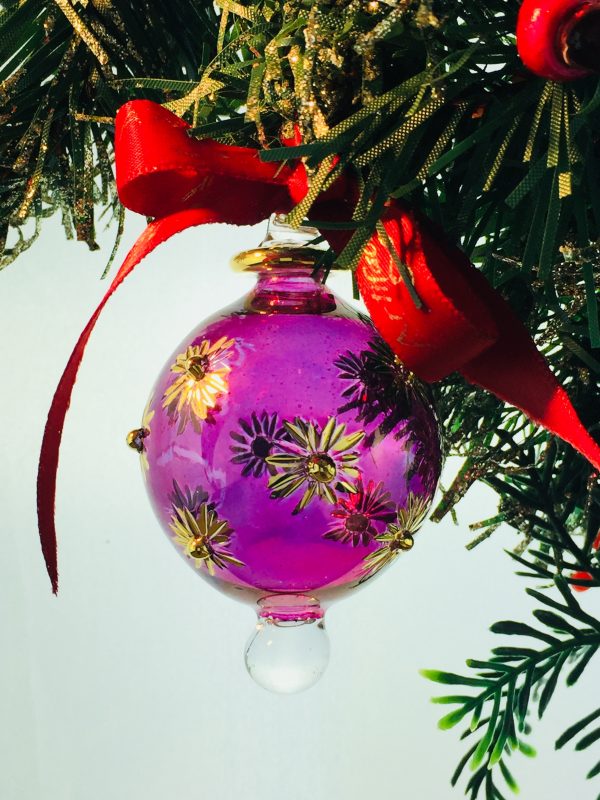 Stardot Flash Ornament (S) ~ Purple