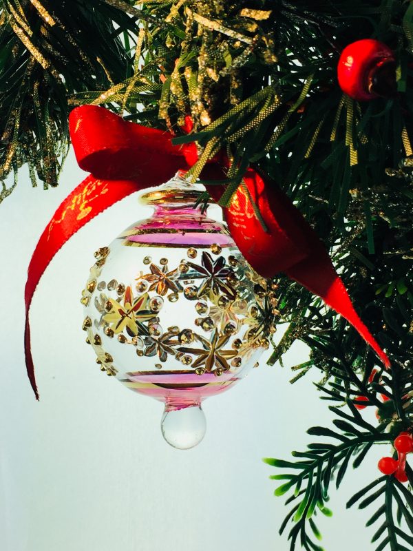 Starburst Ornament (S) ~ Pink