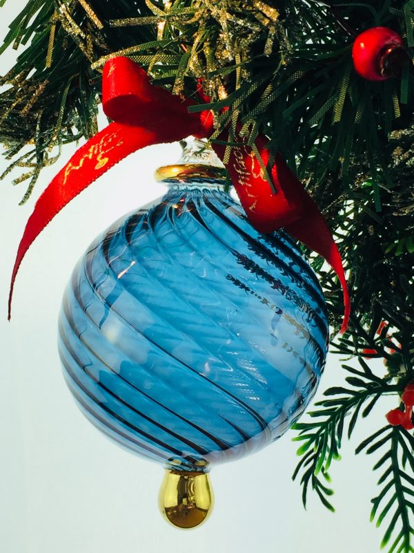 Classic Swirl Ornament (XS,S,M,L) ~ Blue