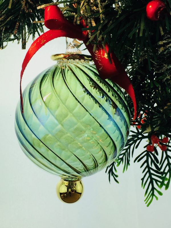 Classic Swirl Ornament (XS,S,M,L) ~ Green