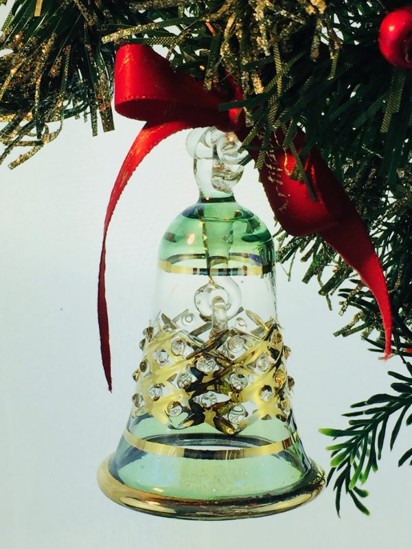 Lattice Christmas Bell - Yellow - Image 2