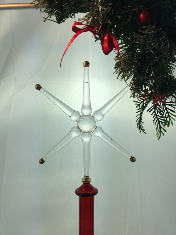 Star Tree Topper (M) ~ Red