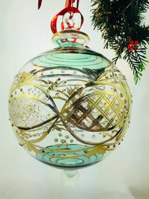 Victorian Raised Ornament (XXXL) ~  Green
