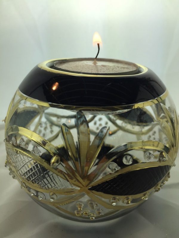 Candle Raised Garland - Smoke