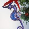 Seahorse - Large Purple