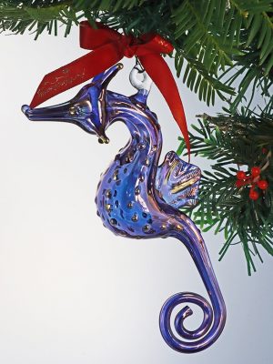 Seahorse - Large Purple