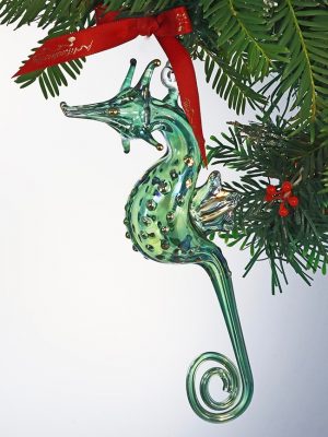 Seahorse - Large Green