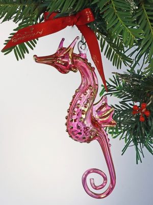 Seahorse - Large Pink