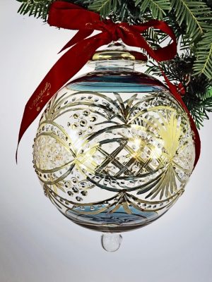 Victorian Raised Ornament (XXXL) ~ Blue
