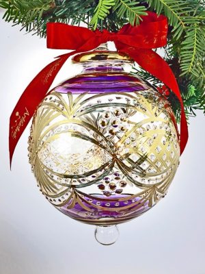 Victorian Raised Ornament (XXXL) ~ Purple