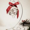 1 Arm Ornament Stand (X Large -  10")~ Silver