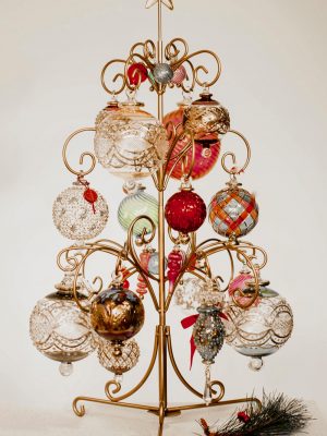 26 Branch Luxury Ornament Tree (X Large - 27") ~ Gold