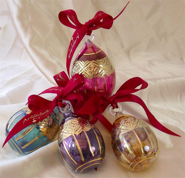 Regal Egg Ornament (S) ~ Red - Image 2