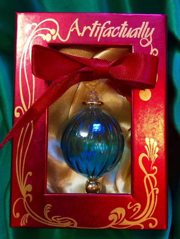 Classic Swirl Ornament (XS,S,M,L) ~ Blue - Image 3