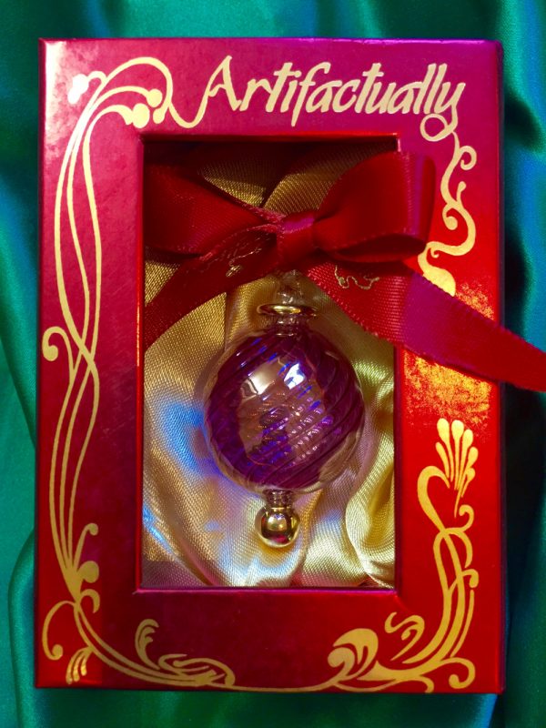 Classic Swirl Ornament (XS) ~ Pink - Image 3