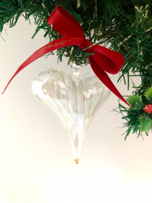 Classic Heart - Clear/Gold