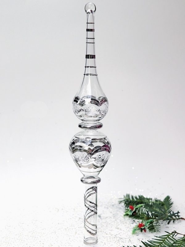 Tree Topper Victorian (L-35cm) ~ Silver