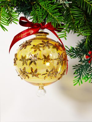 Starry Starry Night Ornament (S,M,L) ~ Yellow