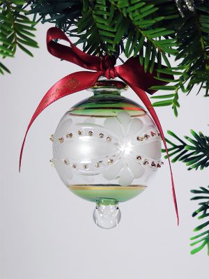 Victorian Frost Ornament (M,L,XL) ~ Green
