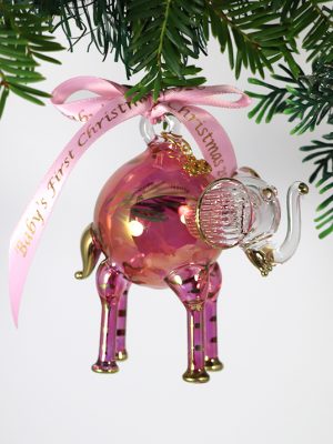 Baby's 2024 Elephant ~ Pink