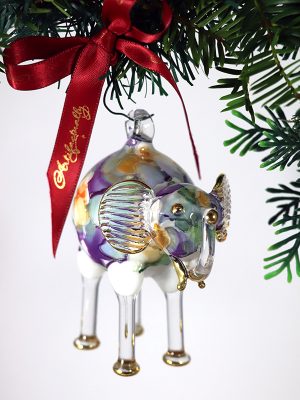 Elephant Marble - Purple