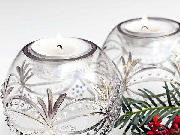 Candle Raised Garland - Silver (Pair) - Image 4
