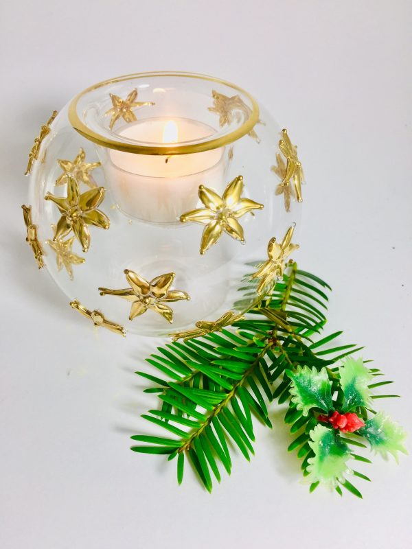 Candle Starry Night - Gold