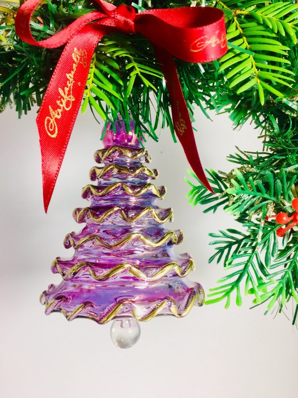 Christmas Tree - Frilly - Purple