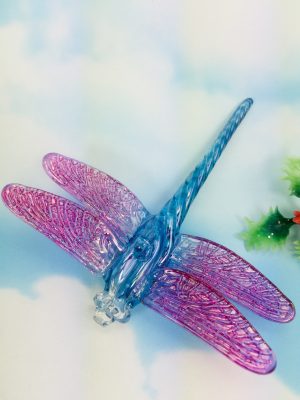 Dragonfly - Purple Wings (blue body)
