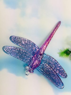 Dragonfly - Blue Wings (purple body)