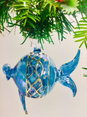 Fish Puffer  - Blue