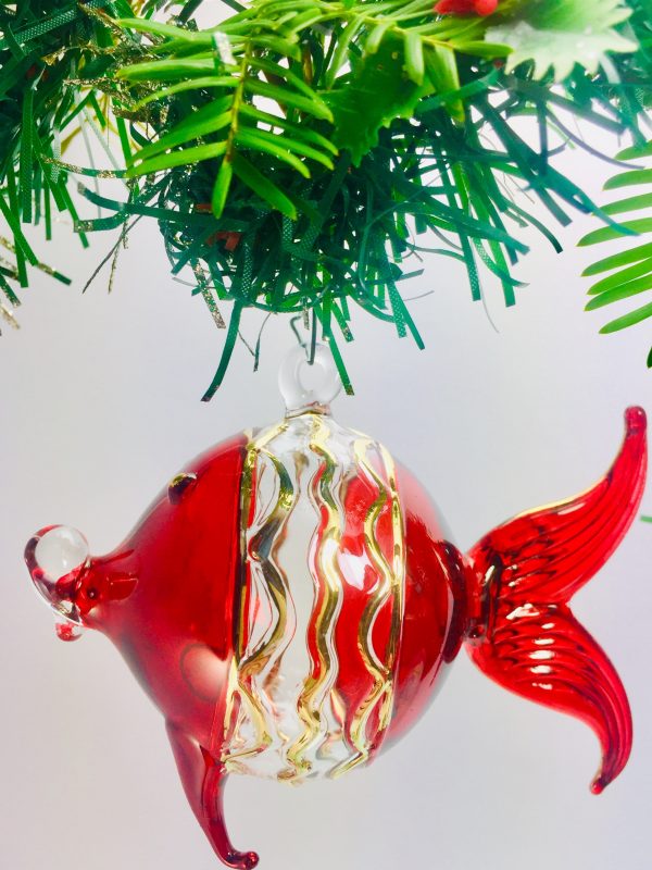 Fish Puffer  - Red