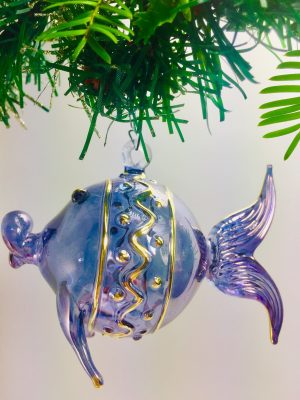 Fish Puffer - Purple