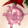 Piggy Bauble - Pink