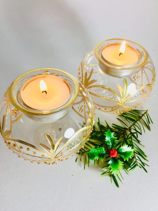 Candle Raised Garland - Gold - Image 3