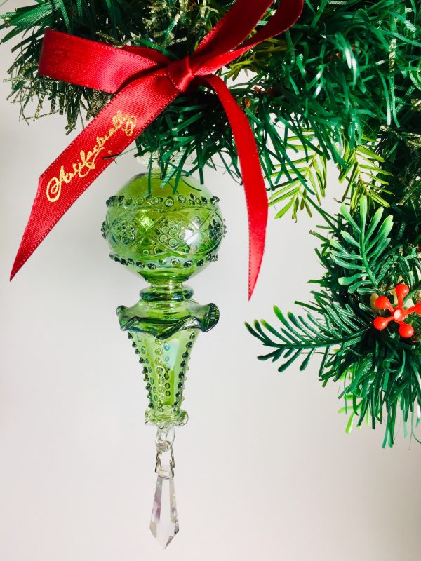 Chandelier Crystal Drop (M) ~Green