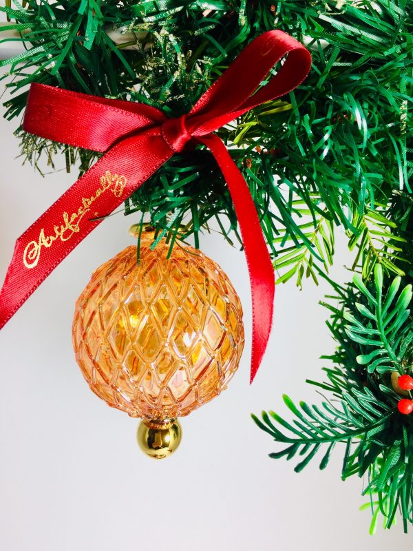 Raised Lattice Ornament (S,M,L) ~ Yellow