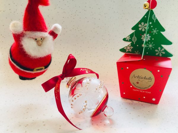 Victorian Frost in Christmas Tree Box (M) ~ Frost