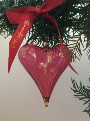 Classic Heart - Cranberry M (8cm)