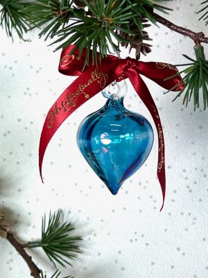 Kiss Bauble (XS) ~ Blue