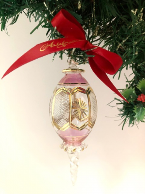 Oval Star Drop (M) ~ Pink